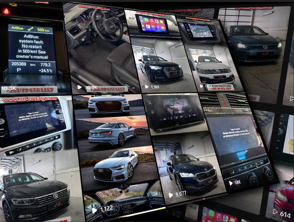 uređivanje kratkih videa za tiktok