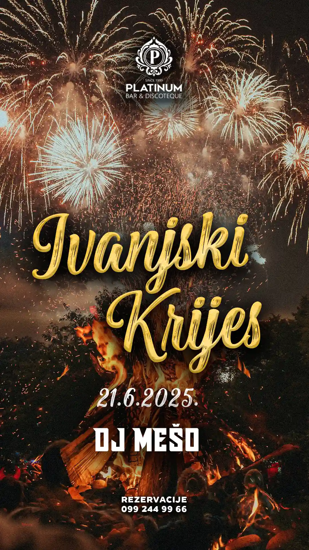 plakat za ivanjski krijes